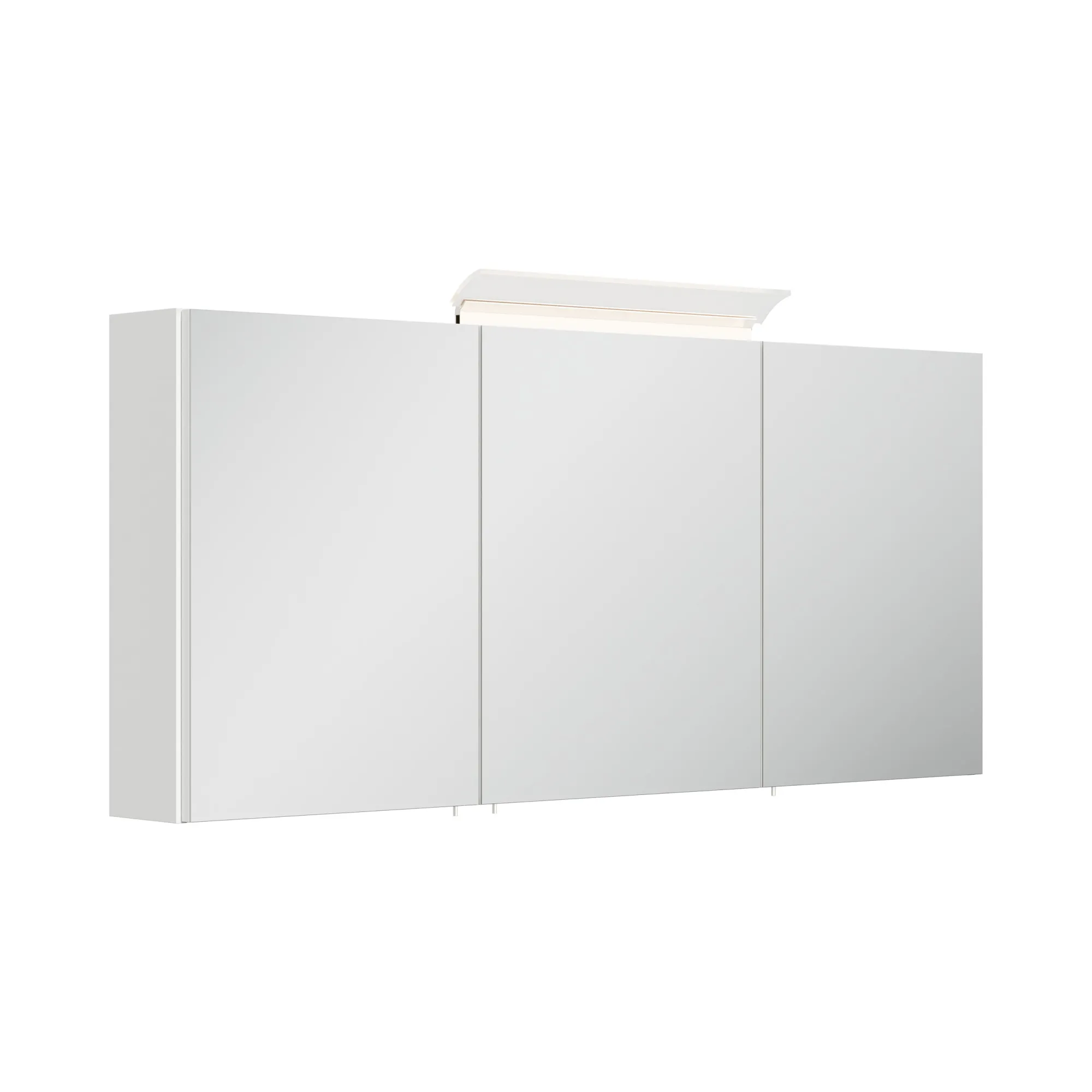 Spiegelkasten^Huisenthuis Spiegelkast Calais Hoogglans 140 cm Wit