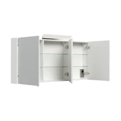 Spiegelkasten^Huisenthuis Spiegelkast Calais Hoogglans 140 cm Wit