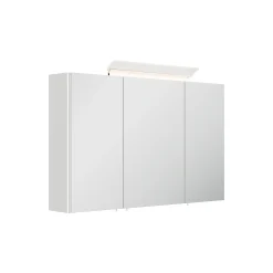 Spiegelkasten^Huisenthuis Spiegelkast Calais Hoogglans 120 cm Wit