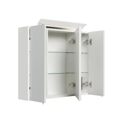 Spiegelkasten^Huisenthuis Spiegelkast Calais Hoogglans 75 cm Wit