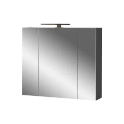 Spiegelkasten^Huisenthuis Spiegelkast Isabeau Grafiet