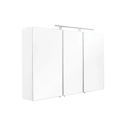 Spiegelkasten^Huisenthuis Spiegelkast Miami Wit 110 cm