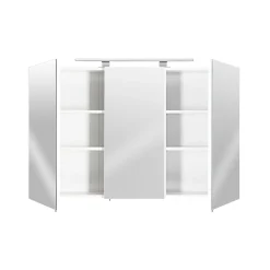 Spiegelkasten^Huisenthuis Spiegelkast Miami Wit 110 cm