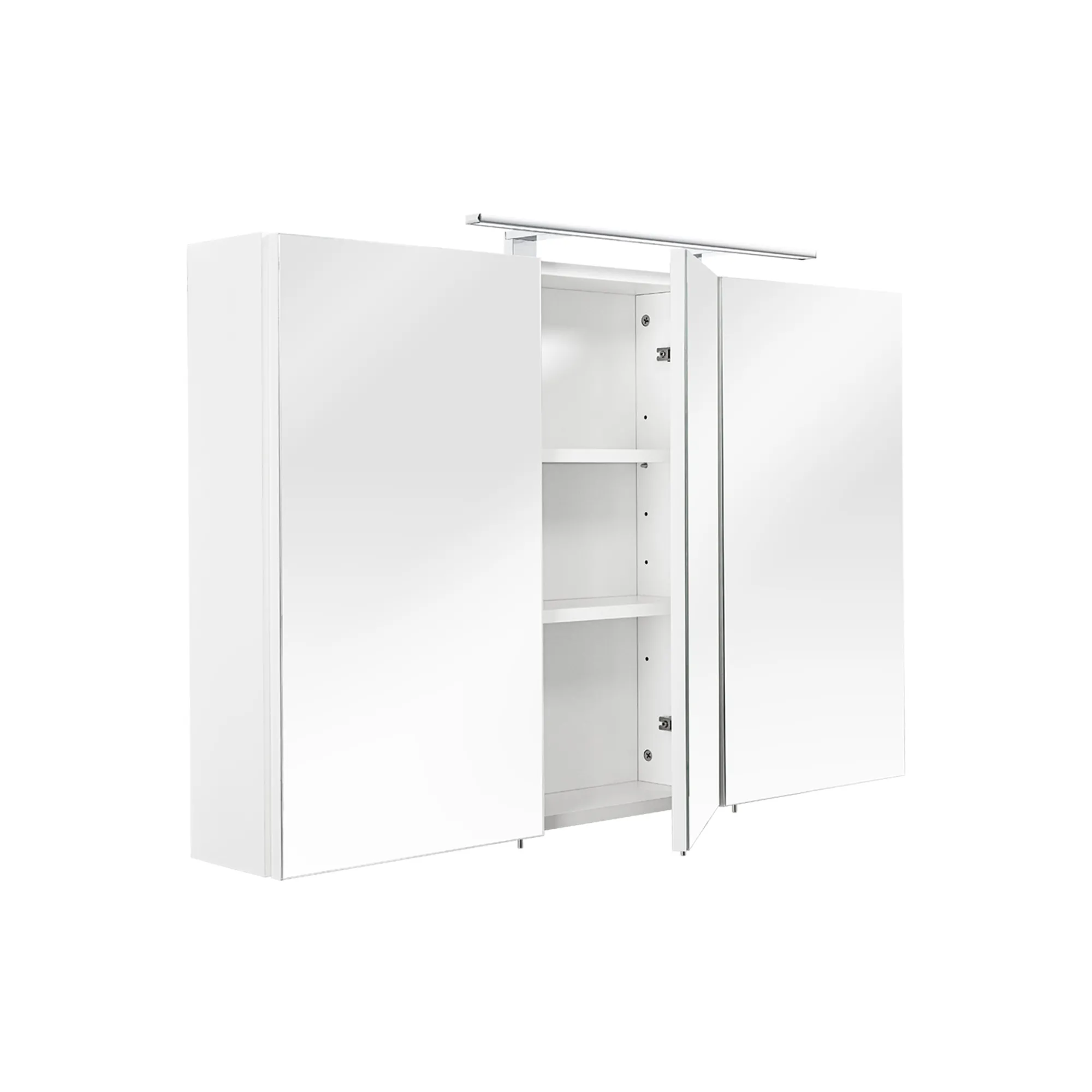 Spiegelkasten^Huisenthuis Spiegelkast Miami Wit 110 cm