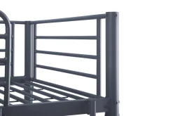 Kinderbedden^Huisenthuis Stapelbed Becky Donkergrijs