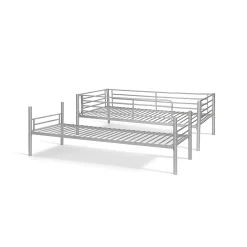 Kinderbedden^Huisenthuis Stapelbed Becky Grijs