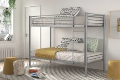 Kinderbedden^Huisenthuis Stapelbed Becky Grijs