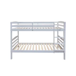 Kinderbedden^Huisenthuis Stapelbed Ravi Wit 90×200 cm Grenen