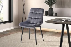 Eetkamerstoelen^Huisenthuis Stoel Alice – Set van 4 Taupe