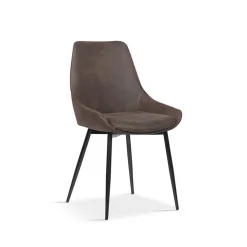 Eetkamerstoelen^Huisenthuis Stoel Bern – Set van 2 Bruin