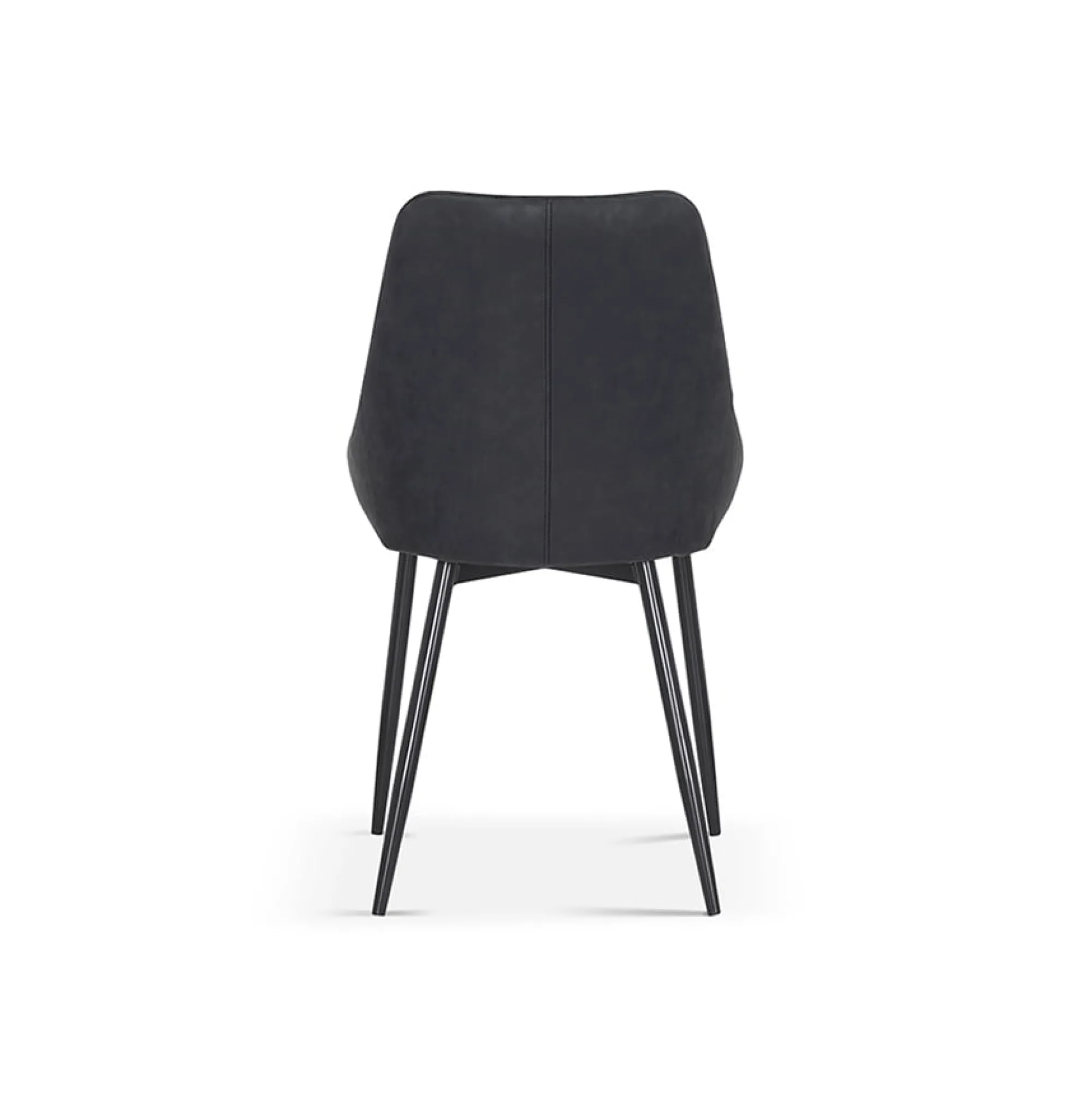 Eetkamerstoelen^Huisenthuis Stoel Bern Donkergrijs