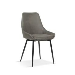 Eetkamerstoelen^Huisenthuis Stoel Bern – Set van 2 Grijs