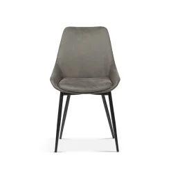 Eetkamerstoelen^Huisenthuis Stoel Bern – Set van 2 Grijs
