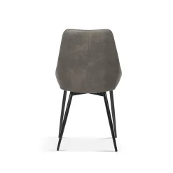 Eetkamerstoelen^Huisenthuis Stoel Bern – Set van 2 Grijs