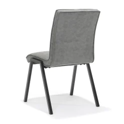 Eetkamerstoelen^Huisenthuis Stoel Carmen – Set van 4 Steel