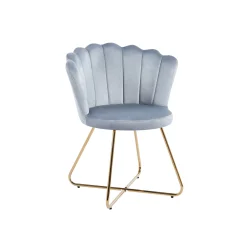 Eetkamerstoelen^Huisenthuis Stoel Chanelle – Set van 2 Lichtgrijs