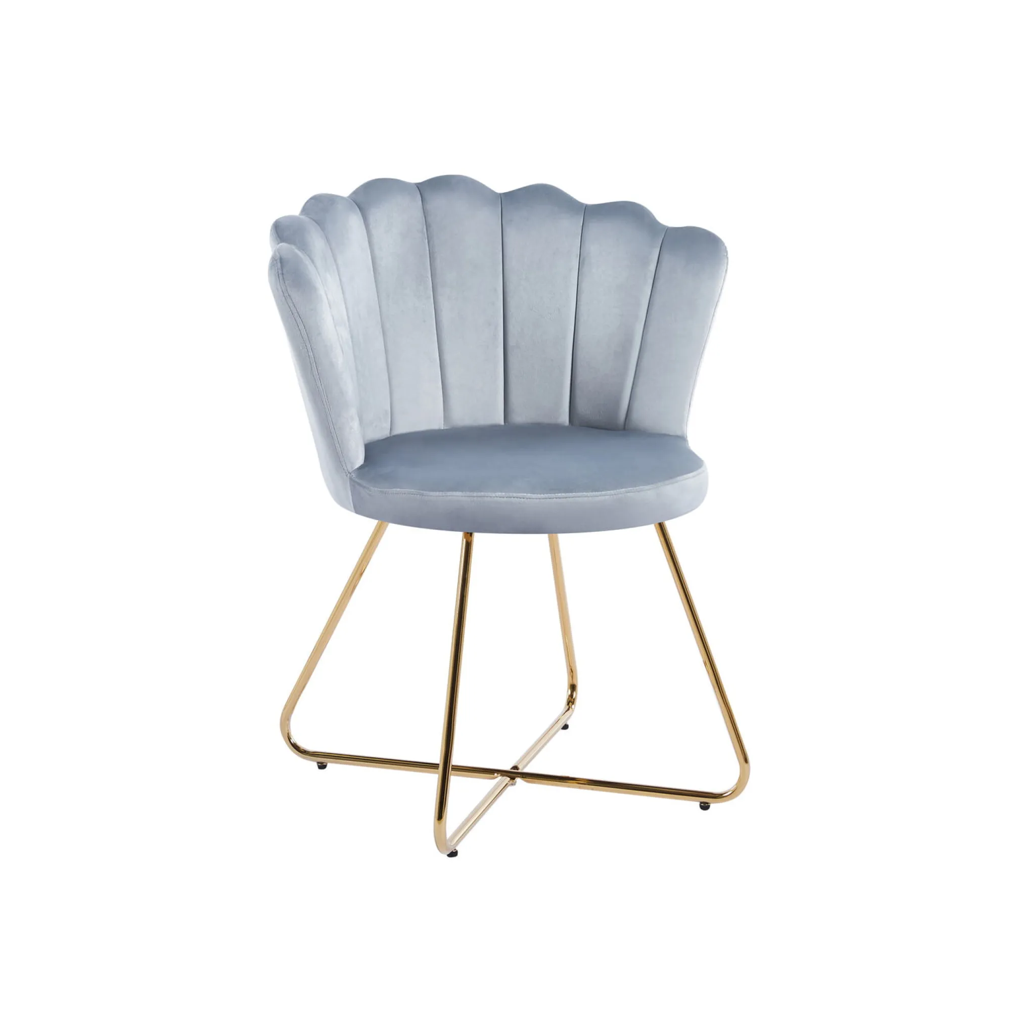 Eetkamerstoelen^Huisenthuis Stoel Chanelle – Set van 2 Lichtgrijs