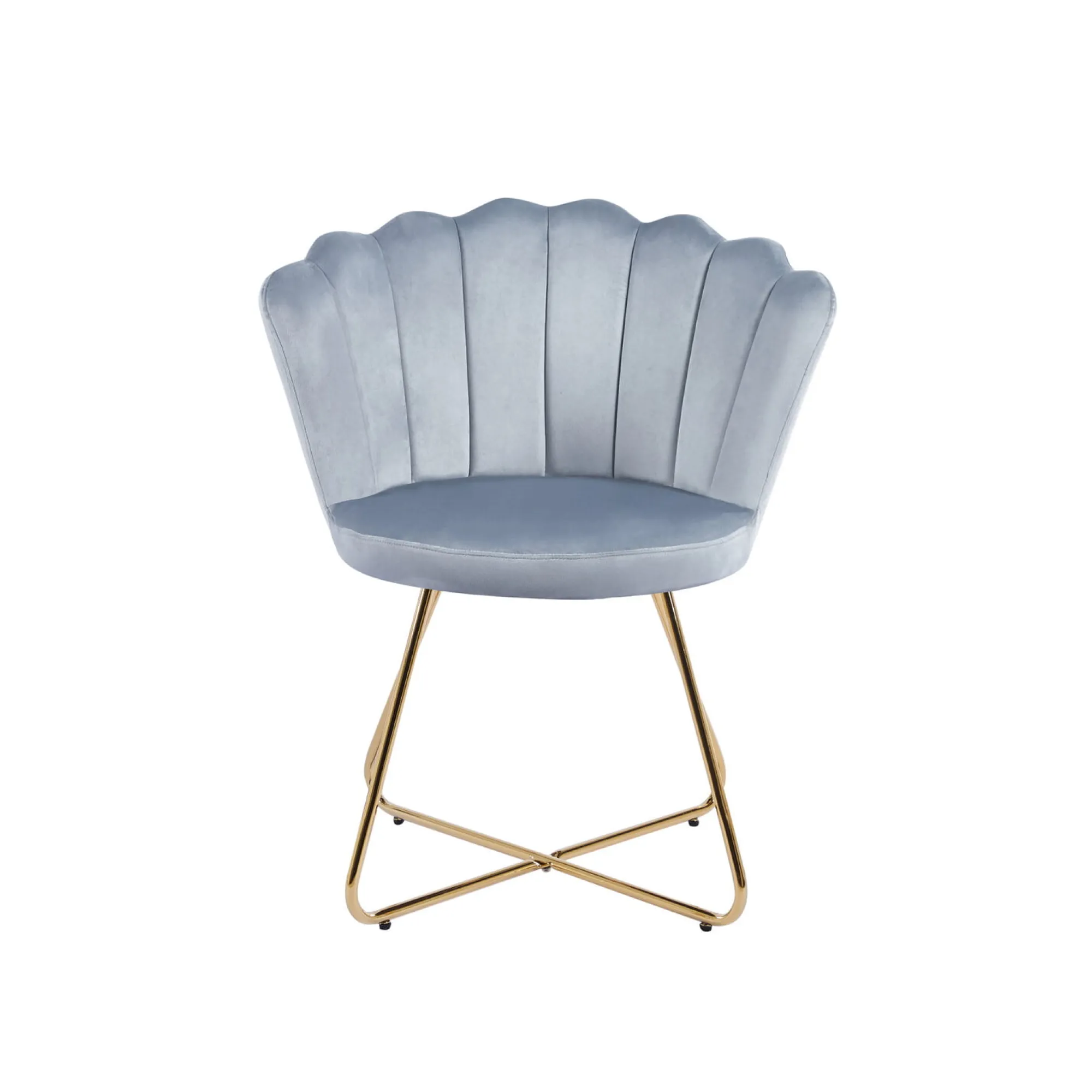 Eetkamerstoelen^Huisenthuis Stoel Chanelle – Set van 2 Lichtgrijs