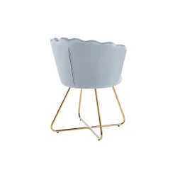 Eetkamerstoelen^Huisenthuis Stoel Chanelle – Set van 2 Lichtgrijs