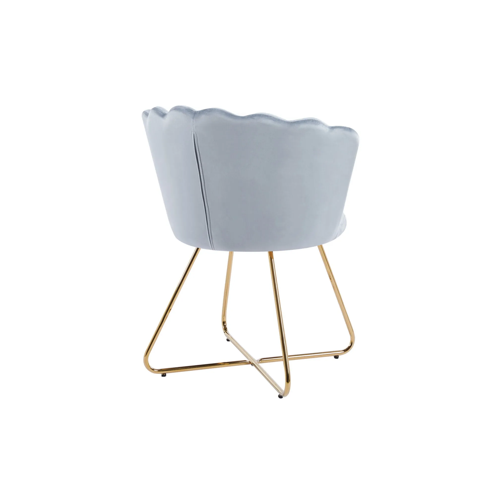 Eetkamerstoelen^Huisenthuis Stoel Chanelle – Set van 2 Lichtgrijs