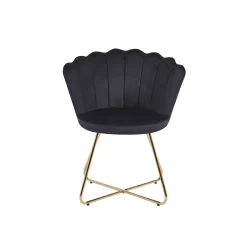 Eetkamerstoelen^Huisenthuis Stoel Chanelle – Set van 2 Zwart