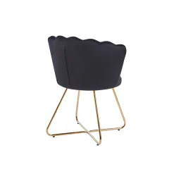 Eetkamerstoelen^Huisenthuis Stoel Chanelle – Set van 2 Zwart