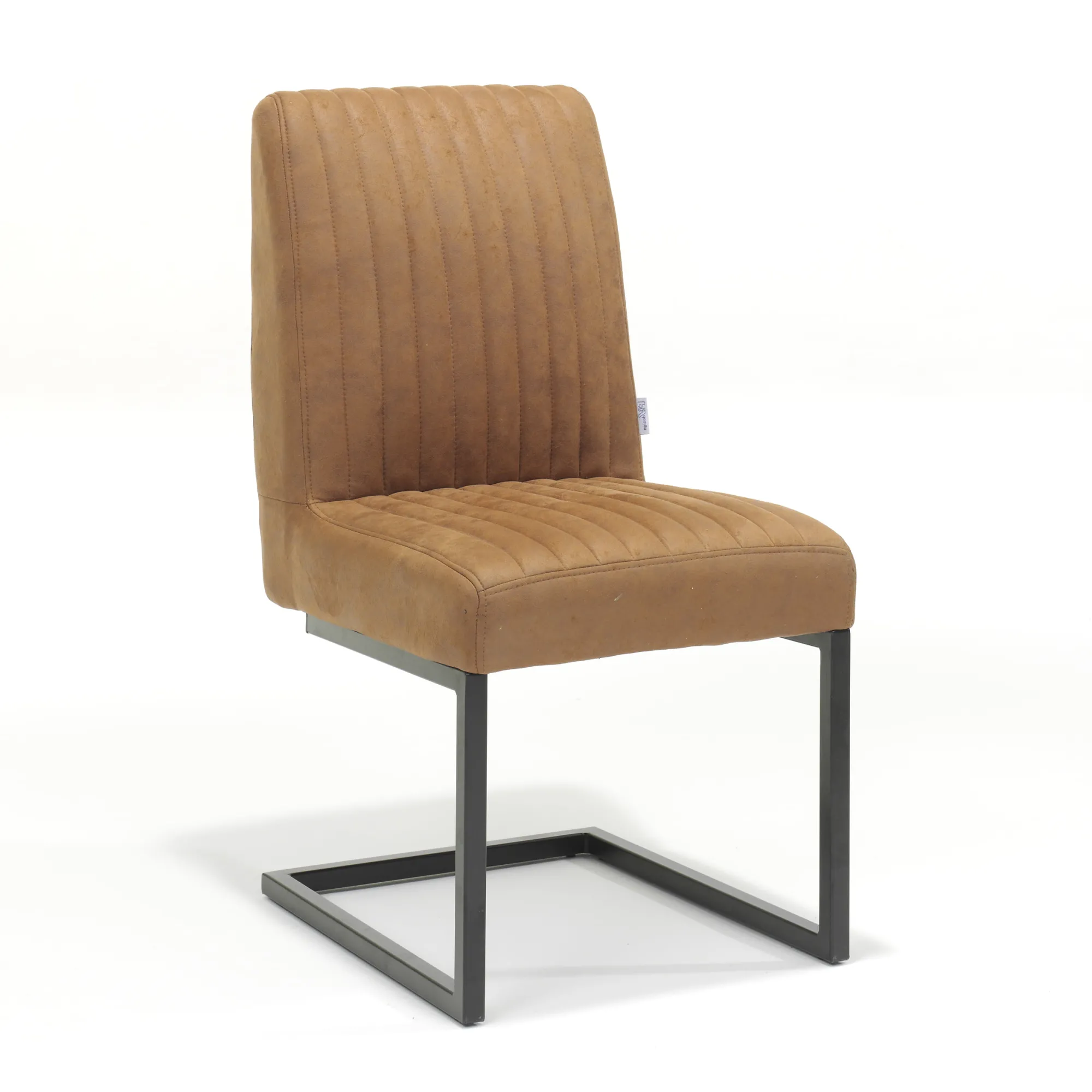 Eetkamerstoelen^Huisenthuis Stoel Chloe – Set van 4 Cognac