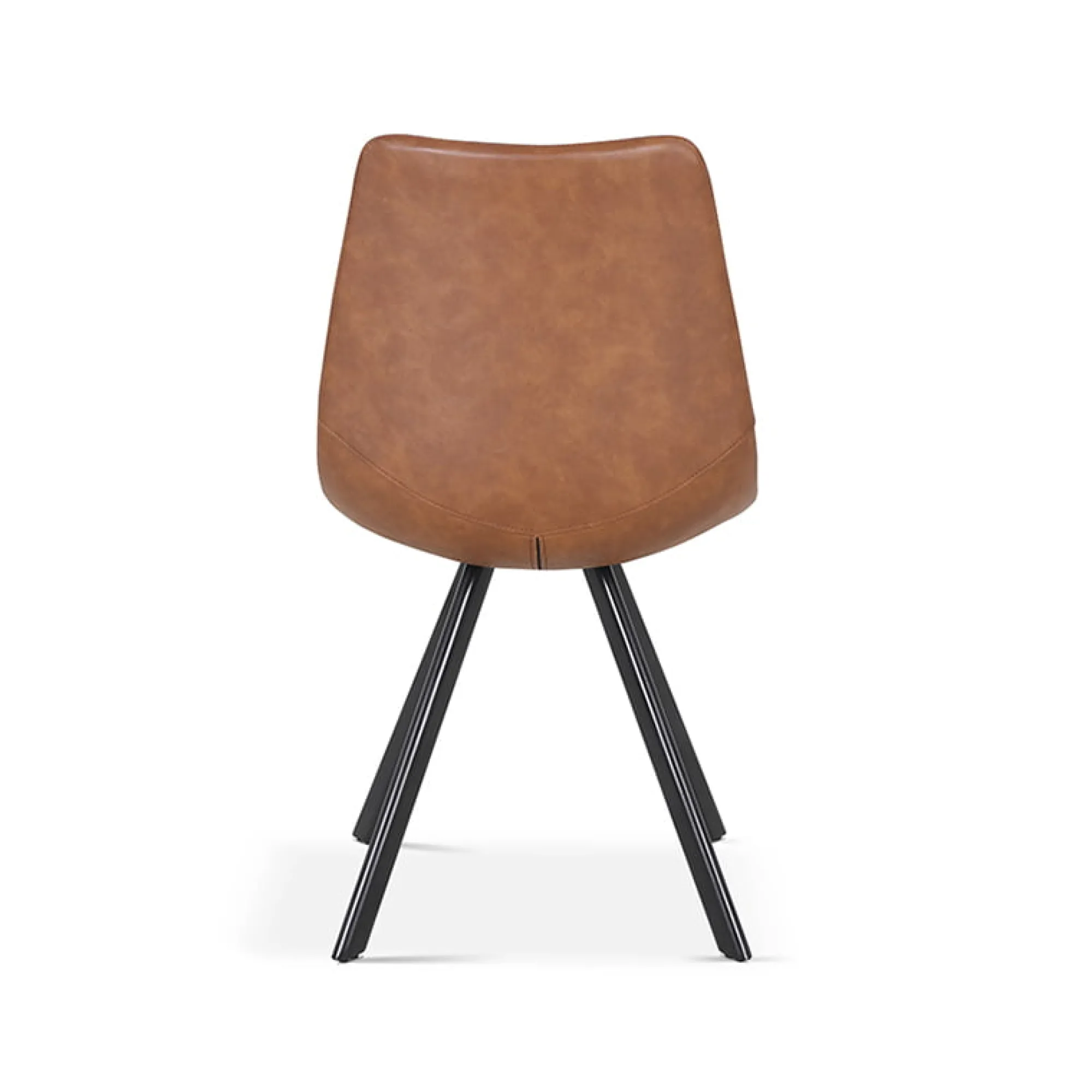 Eetkamerstoelen^Huisenthuis Stoel Collin – Set van 2 Cognac