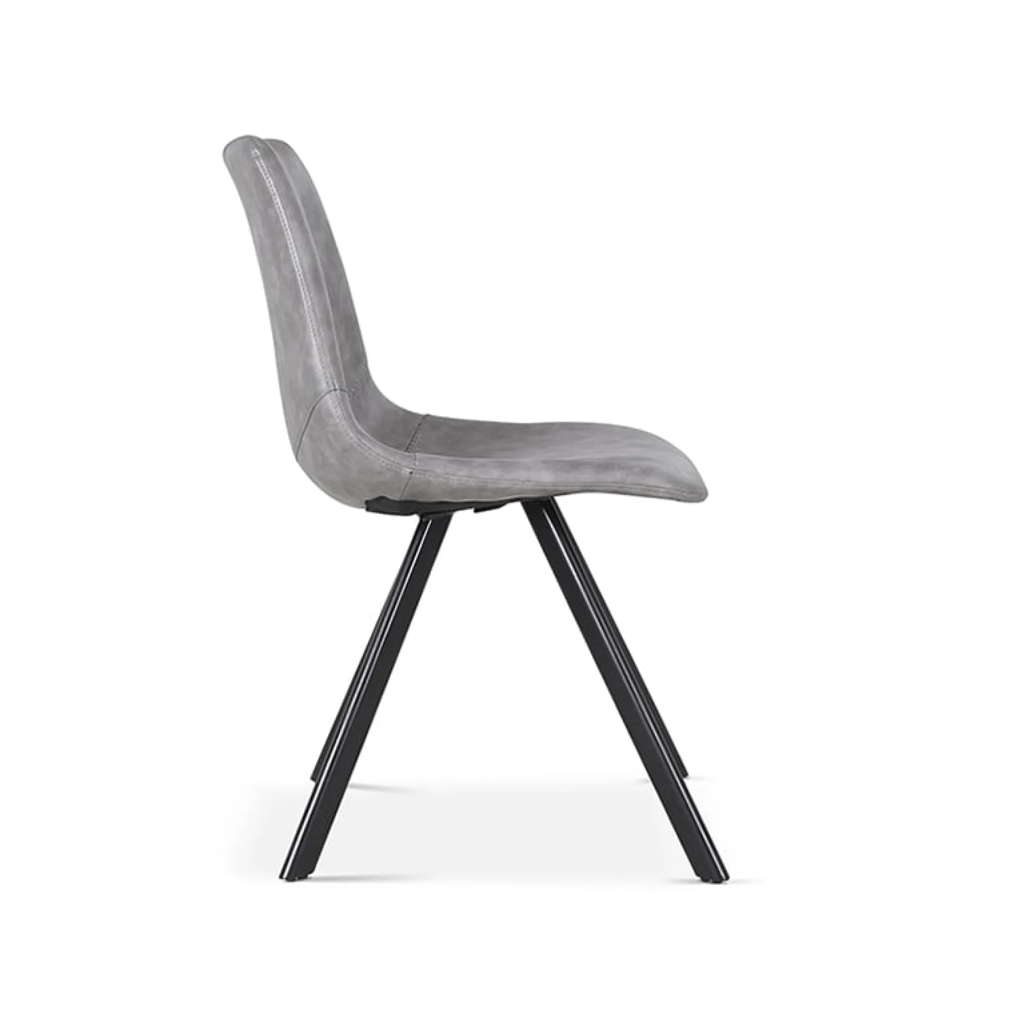 Eetkamerstoelen^Huisenthuis Stoel Collin – Set van 2 Grijs