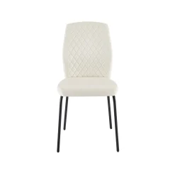 Eetkamerstoelen^Huisenthuis Stoel Dagmar – Set van 2 Beige