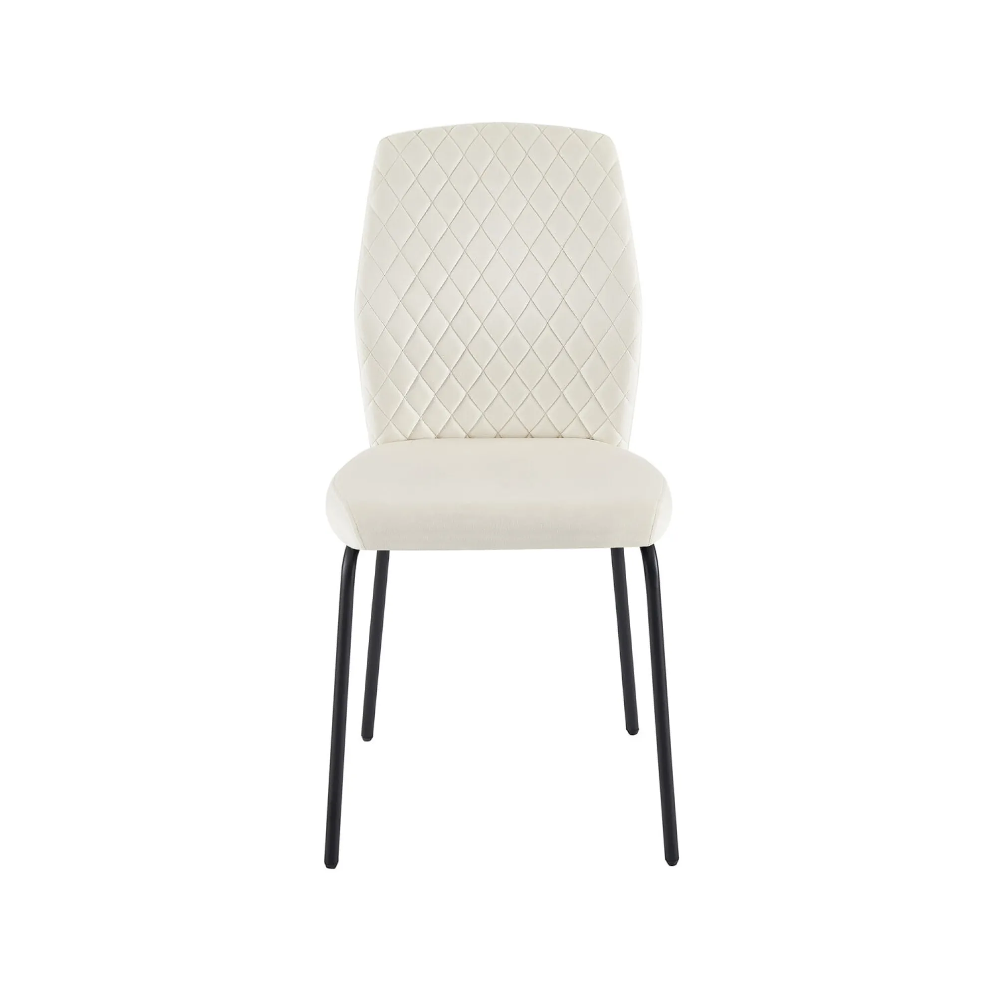 Eetkamerstoelen^Huisenthuis Stoel Dagmar – Set van 2 Beige