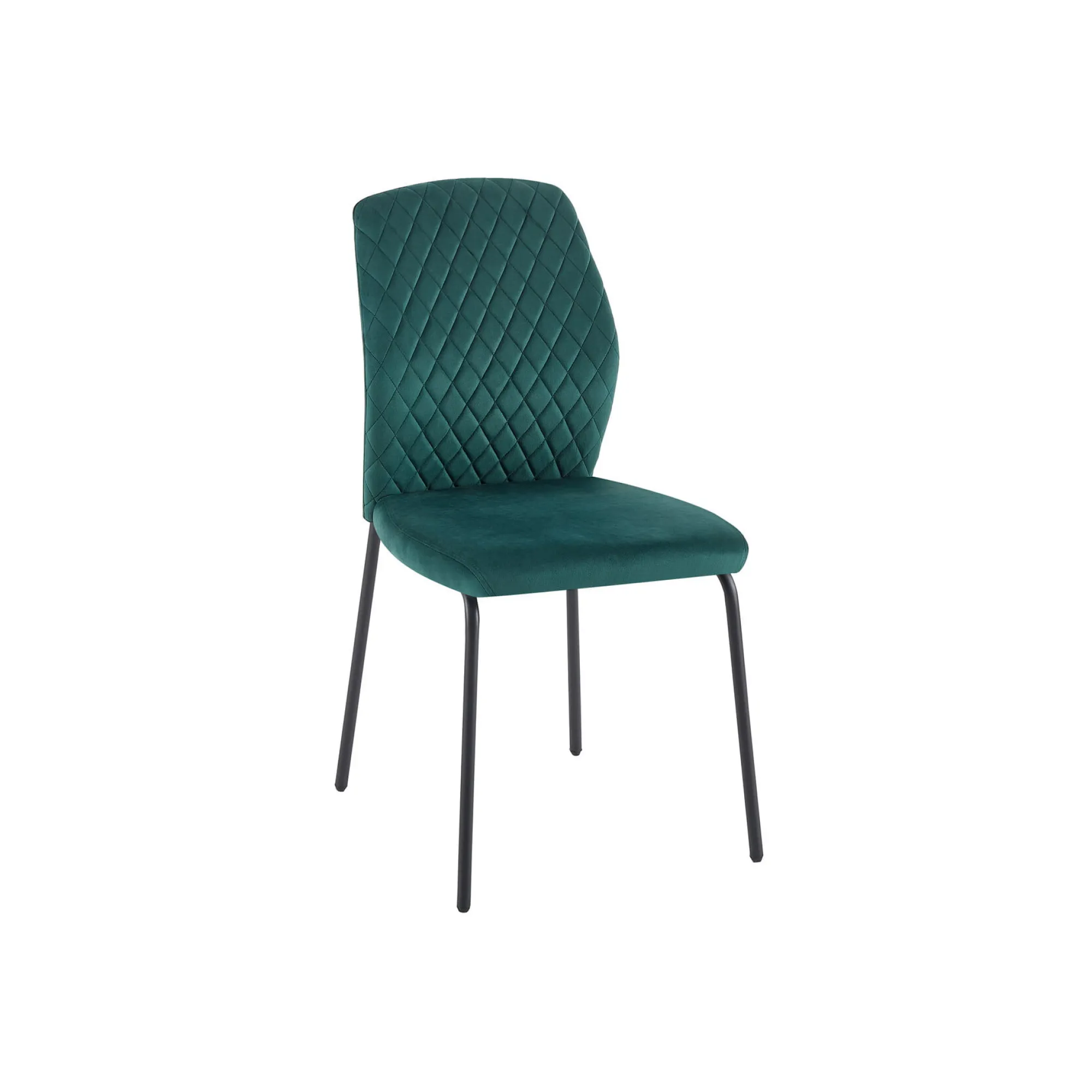 Eetkamerstoelen^Huisenthuis Stoel Dagmar – Set van 2 Groen