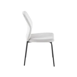 Eetkamerstoelen^Huisenthuis Stoel Dagmar – Set van 2 Lichtgrijs