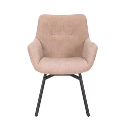 Eetkamerstoelen^Huisenthuis Stoel Denise Crème Beige