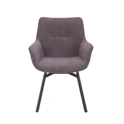 Eetkamerstoelen^Huisenthuis Stoel Denise Grijs