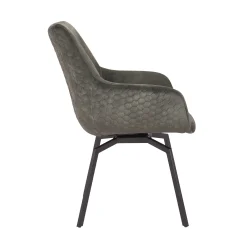 Eetkamerstoelen^Huisenthuis Stoel Denise Groen