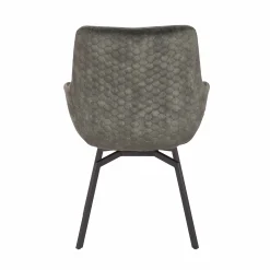Eetkamerstoelen^Huisenthuis Stoel Denise Groen