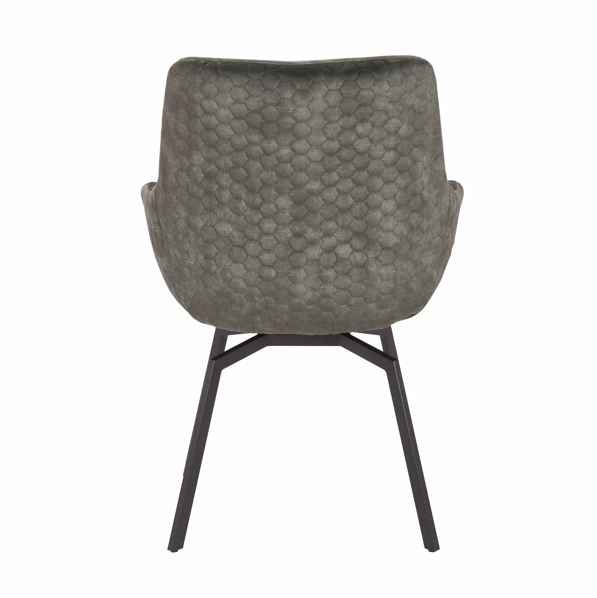 Eetkamerstoelen^Huisenthuis Stoel Denise Groen