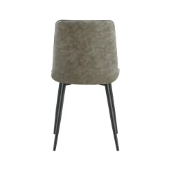 Eetkamerstoelen^Huisenthuis Stoel Fons Grijs – Set van 4