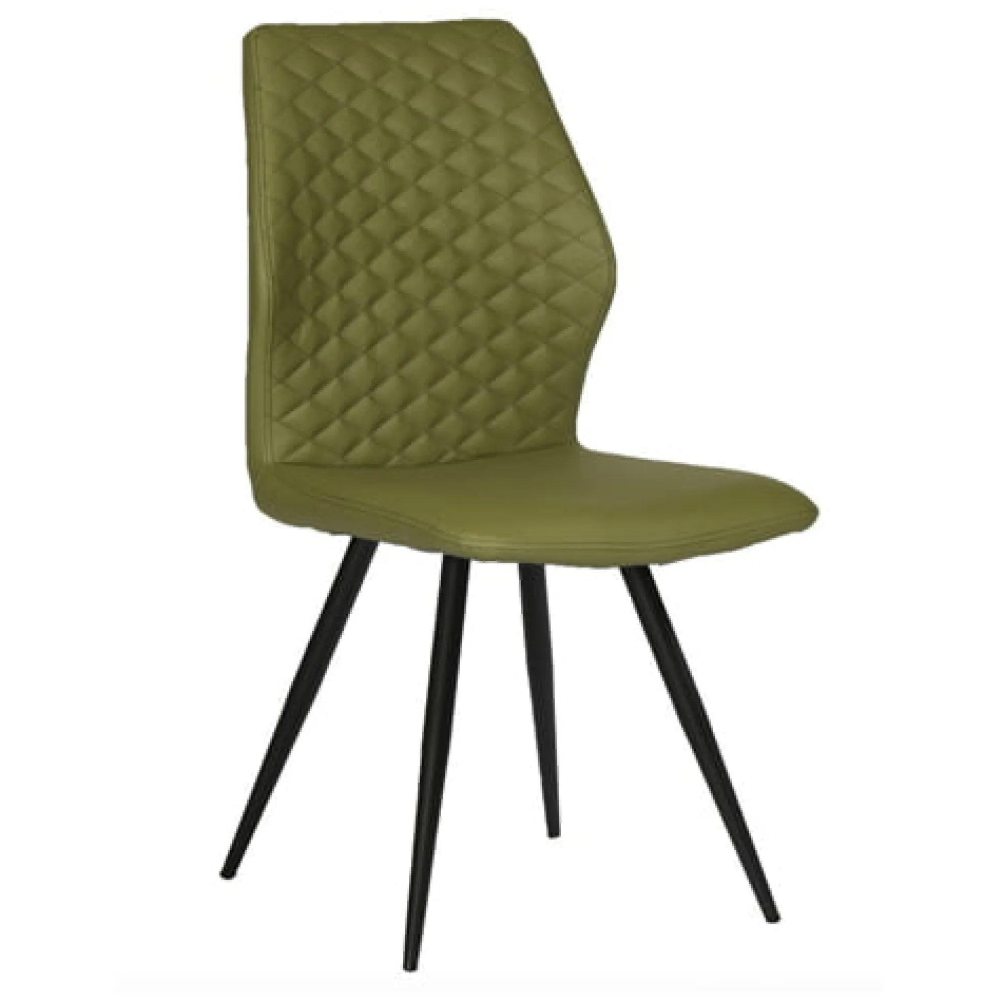 Eetkamerstoelen^Huisenthuis Stoel Iris – Set van 4 Groen