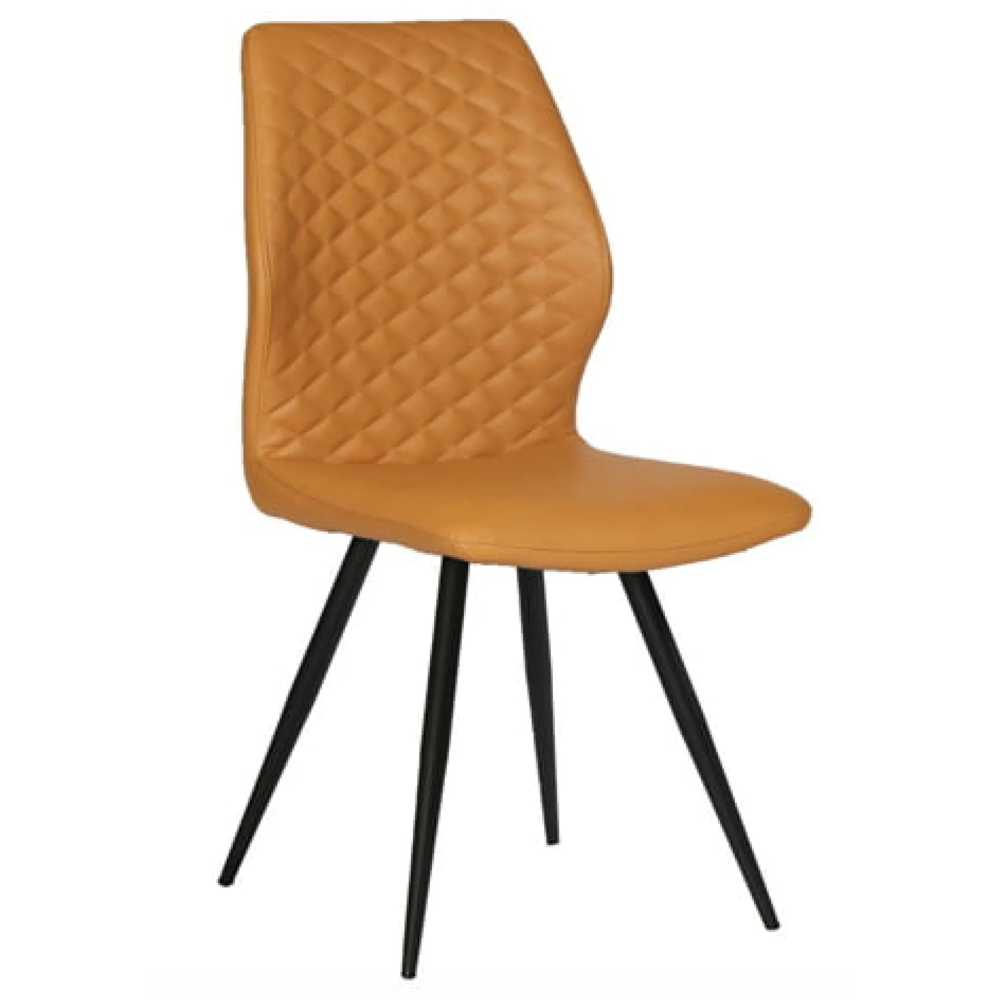 Eetkamerstoelen^Huisenthuis Stoel Iris – Set van 4 Oranje