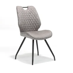 Eetkamerstoelen^Huisenthuis Stoel Job – Set van 4 Pebble