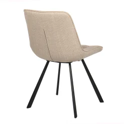 Eetkamerstoelen^Huisenthuis Stoel Johanna Beige – Set van 2