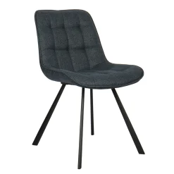 Eetkamerstoelen^Huisenthuis Stoel Johanna Donkerblauw – Set van 2