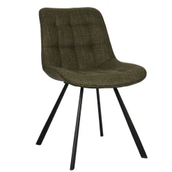 Eetkamerstoelen^Huisenthuis Stoel Johanna Groen – Set van 2