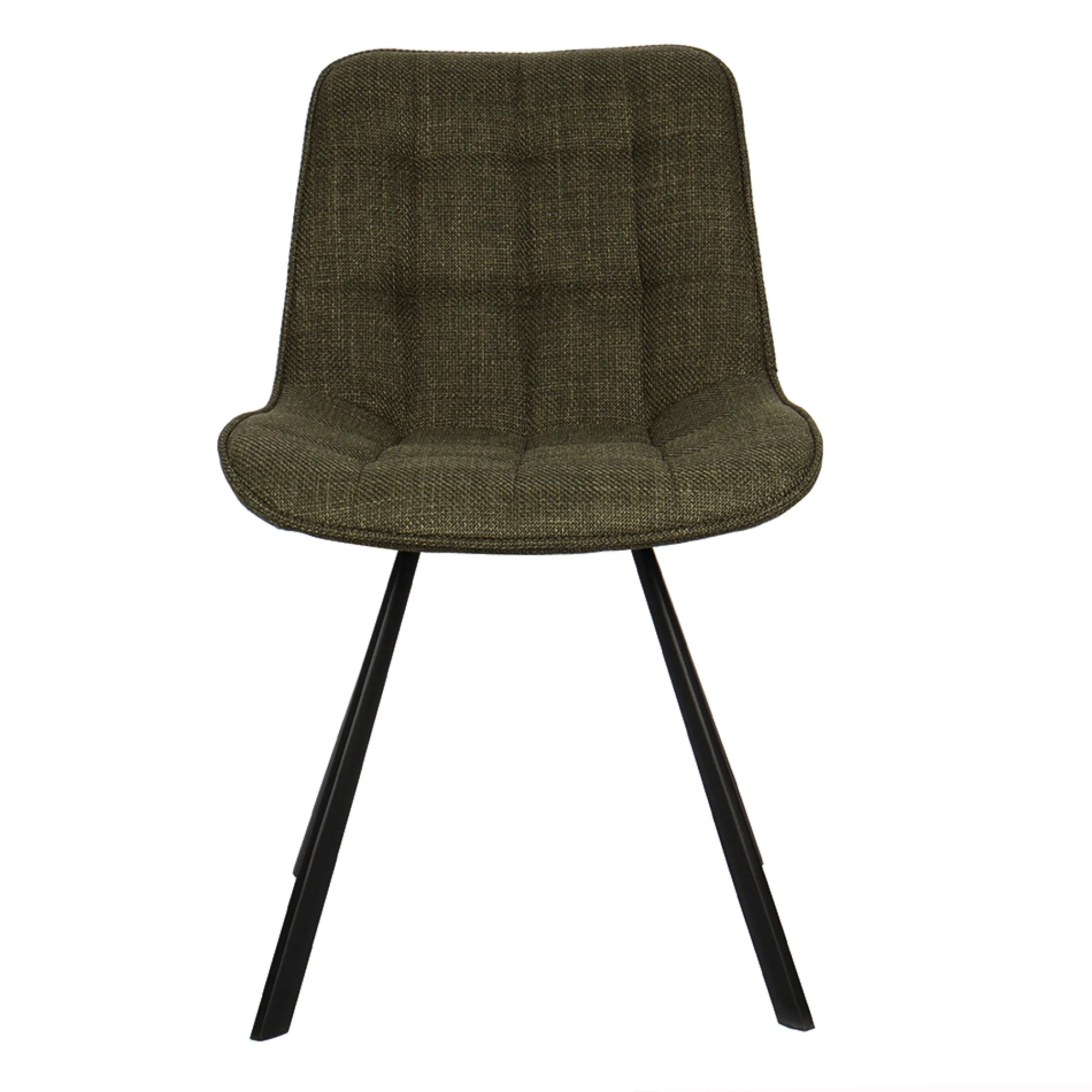 Eetkamerstoelen^Huisenthuis Stoel Johanna Groen – Set van 2