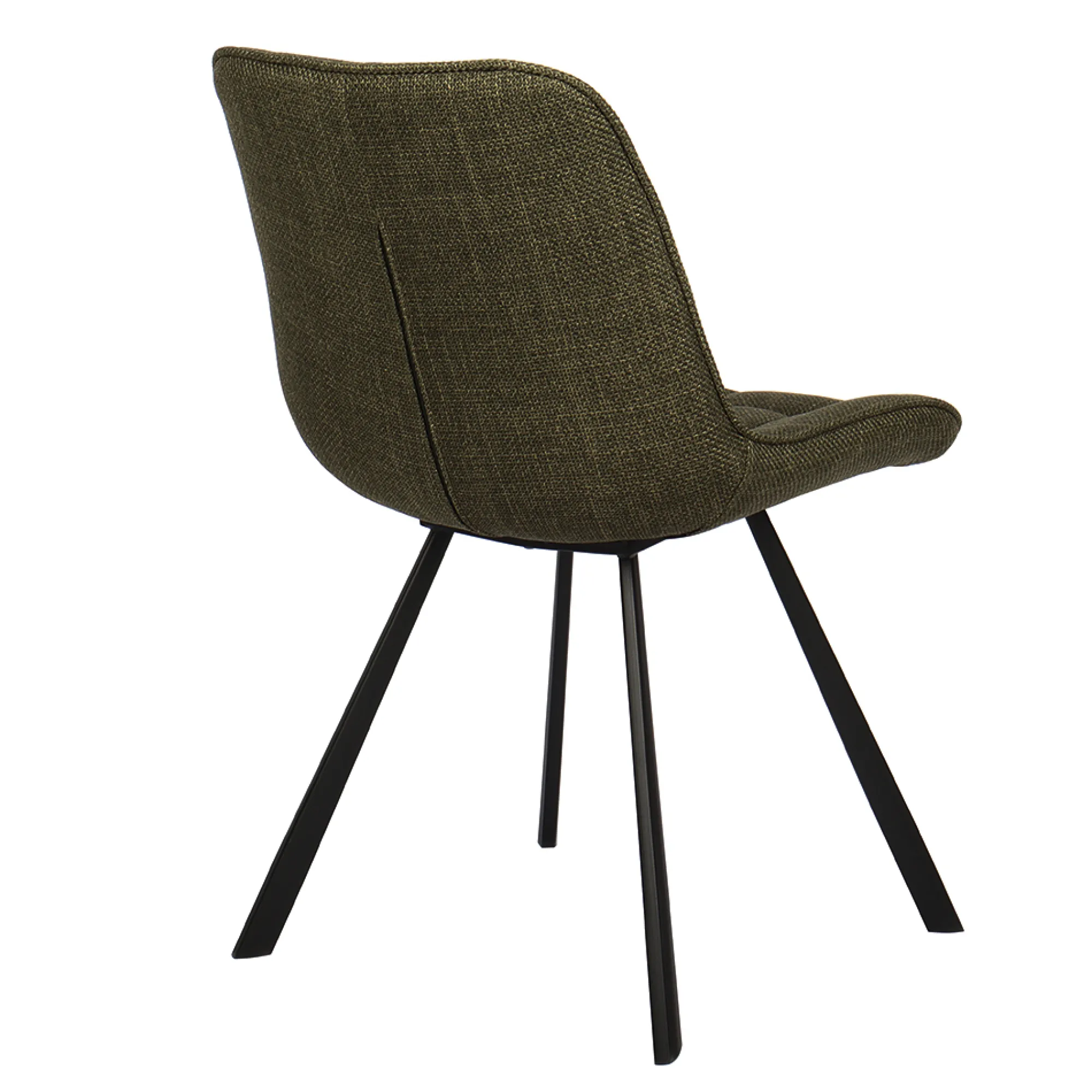 Eetkamerstoelen^Huisenthuis Stoel Johanna Groen – Set van 2