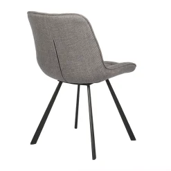 Eetkamerstoelen^Huisenthuis Stoel Johanna Lichtgrijs – Set van 2