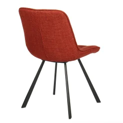 Eetkamerstoelen^Huisenthuis Stoel Johanna Rood – Set van 2