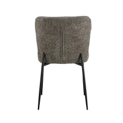 Eetkamerstoelen^Huisenthuis Stoel Jolie Bouclé – Set van 2 Zand